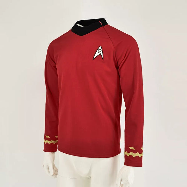 Star Trek The Original Series TOS Kirk Spock Uniform Shirt Cosplay Costume