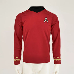 Star Trek The Original Series TOS Kirk Spock Uniform Shirt Cosplay Costume