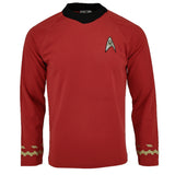 The Original Series TOS Kirk Spock Uniform Shirt Cosplay Costume
