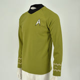 The Original Series TOS Kirk Spock Uniform Shirt Cosplay Costume