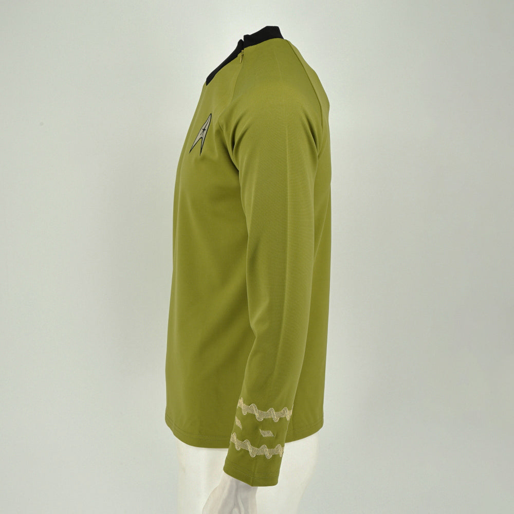 The Original Series TOS Kirk Spock Uniform Shirt Cosplay Costume