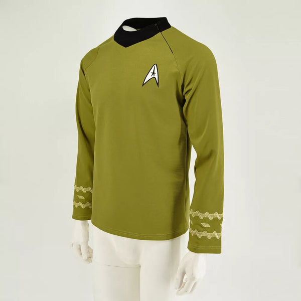 Star Trek The Original Series TOS Kirk Spock Uniform Shirt Cosplay Costume