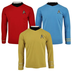 Star Trek The Original Series TOS Uniform Shirt Cosplay Costume