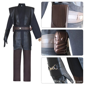 SW 3 Revenge of the Sith Anakin Skywalker Suit Pants Halloween Cosplay Costume