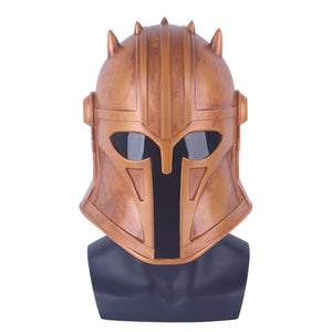 SW Armorer Helmet Blacksmith Cosplay Mask Halloween Costume Props