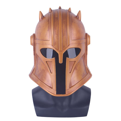 SW Armorer Helmet Blacksmith Cosplay Mask Halloween Costume Props