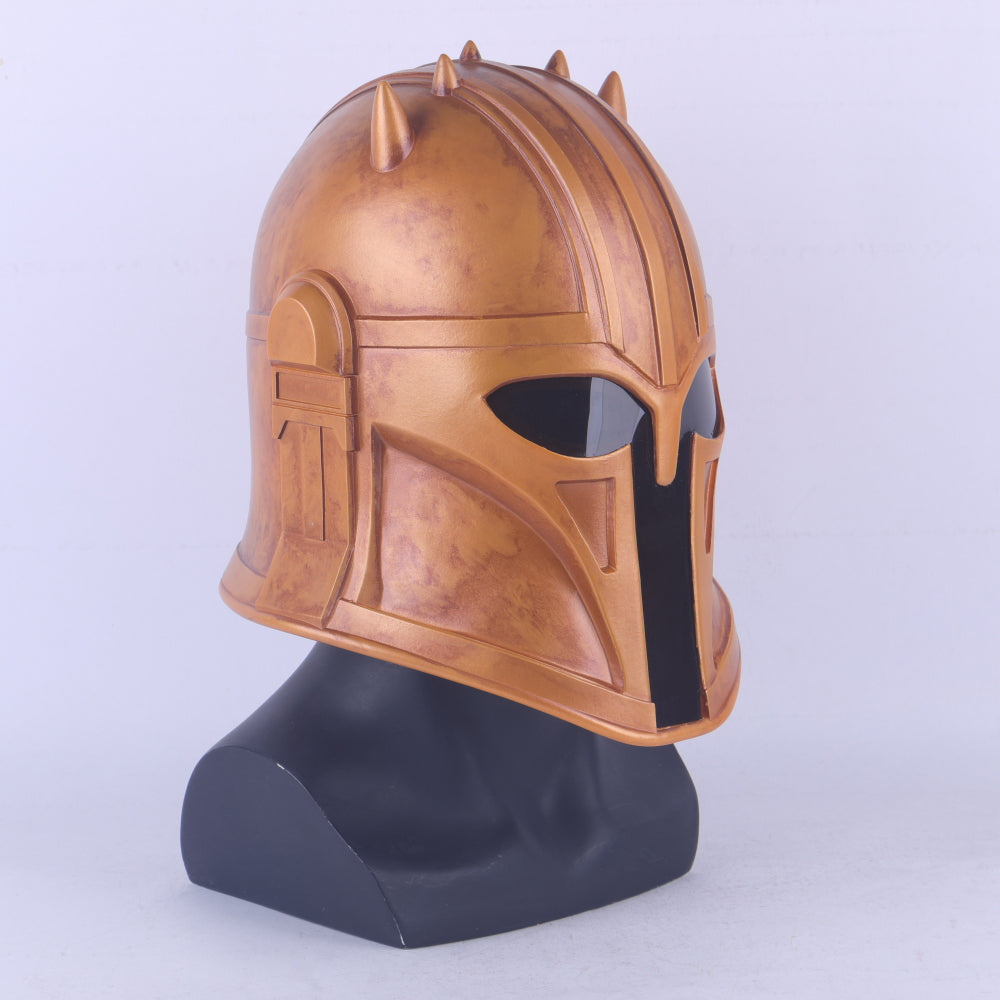 SW Armorer Helmet Blacksmith Cosplay Mask Halloween Costume Props