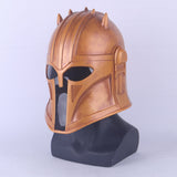SW Armorer Helmet Blacksmith Cosplay Mask Halloween Costume Props