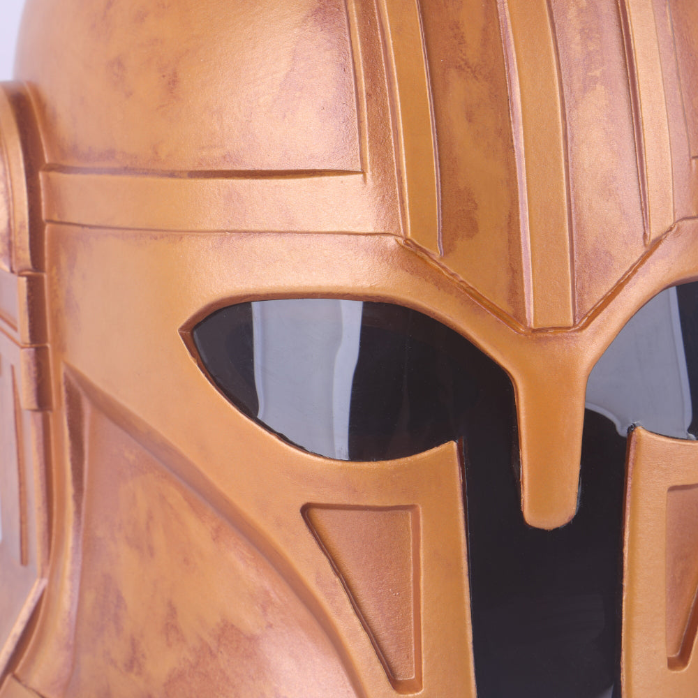 SW Armorer Helmet Blacksmith Cosplay Mask Halloween Costume Props