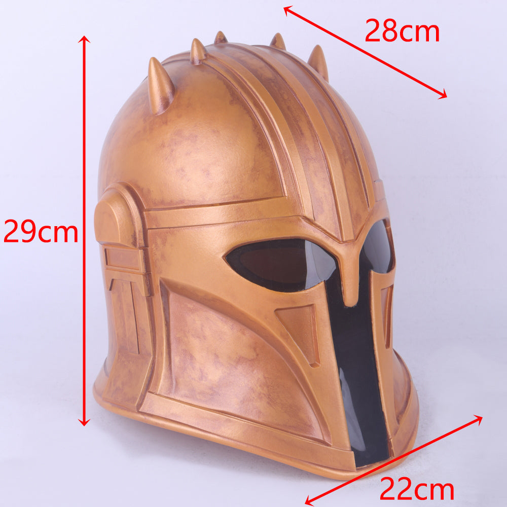 SW Armorer Helmet Blacksmith Cosplay Mask Halloween Costume Props
