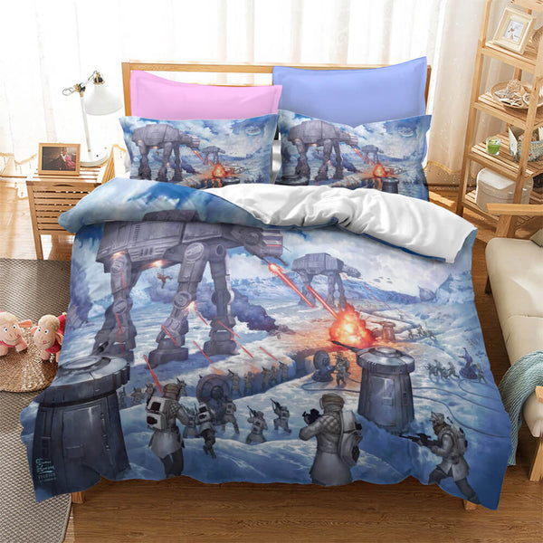 Star Wars Cosplay Bedding Set Duvet Cover Halloween Bed Sheets