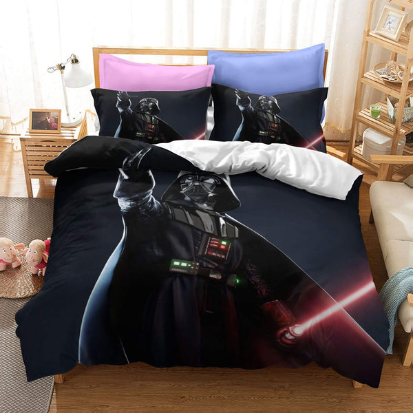 Star Wars Cosplay Bedding Set Duvet Cover Halloween Bed Sheets