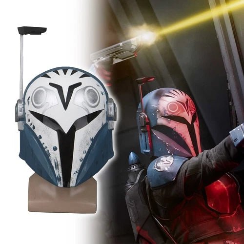 SW Mandalorian Bo-Katan Kryze Cosplay Helmet Halloween Women Warrior Mask