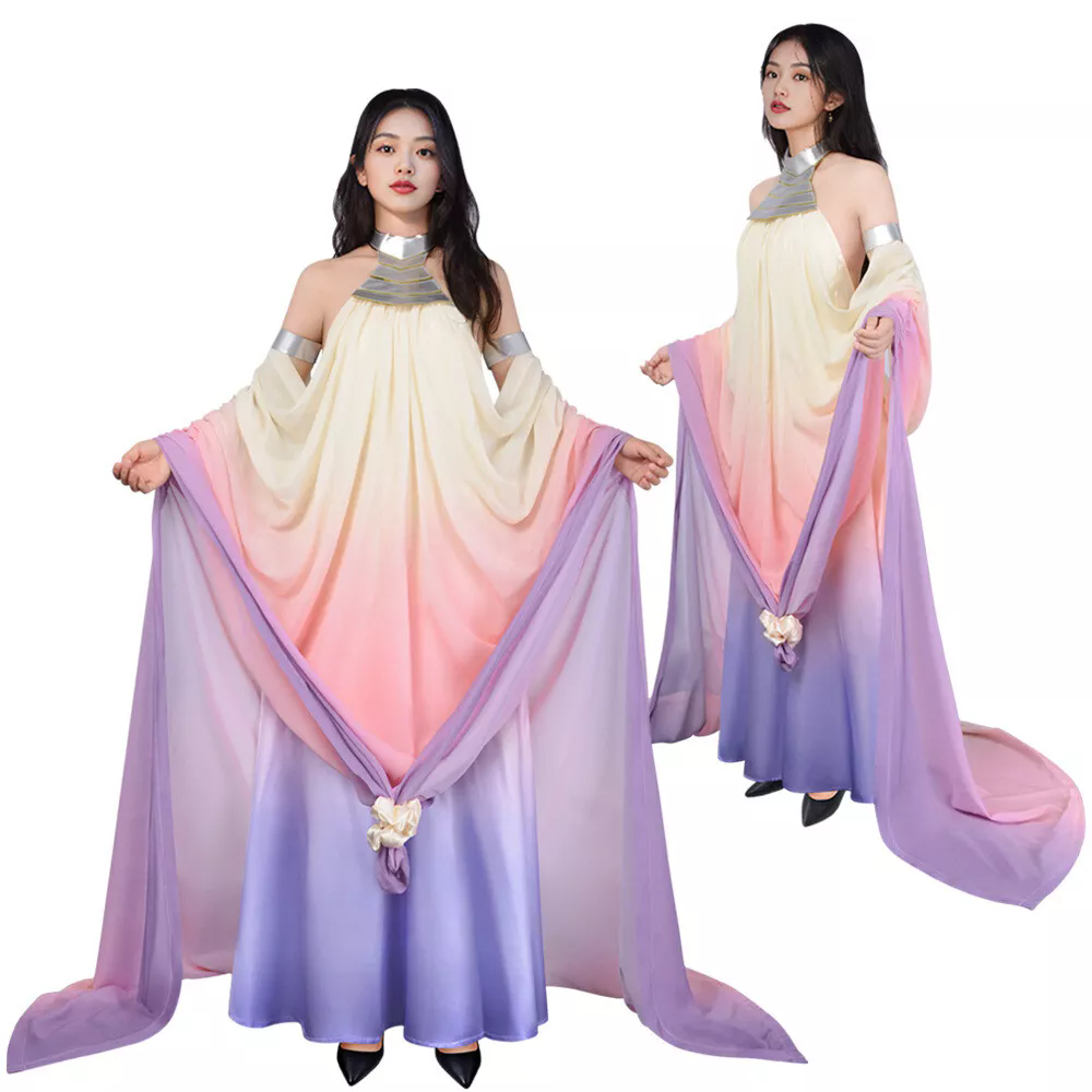 padme purple dress Padme Amidala (Backless Evening Gown)