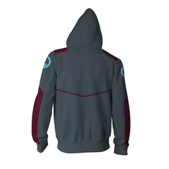 Star Trek Captain Kirk Pike Hoodie Sweater 3D Sweatshirt Cosplay Costume