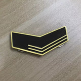 Star Trek Discovery 4 Comissioned Officer Collar Rank Captain Collar Rank 32nd Century Starfleet Magnet Insignia Badge