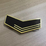 Star Trek Discovery 4 Comissioned Officer Collar Rank Captain Collar Rank 32nd Century Starfleet Magnet Insignia Badge