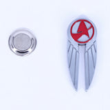 Star Trek Starfleet Academy Command Magnet Badges ‌Engineering‌ Sciences Brooches Pins
