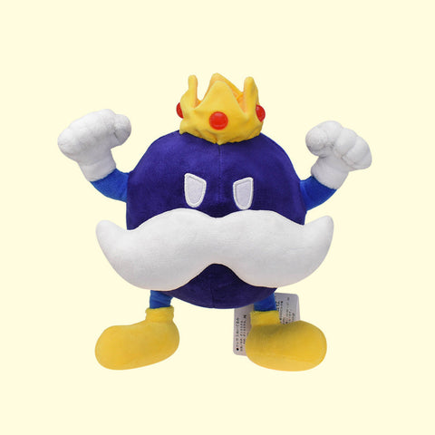 Super Mario King Bob Plush Toy Soft Stuffed Doll Birthday Holiday Gifts New