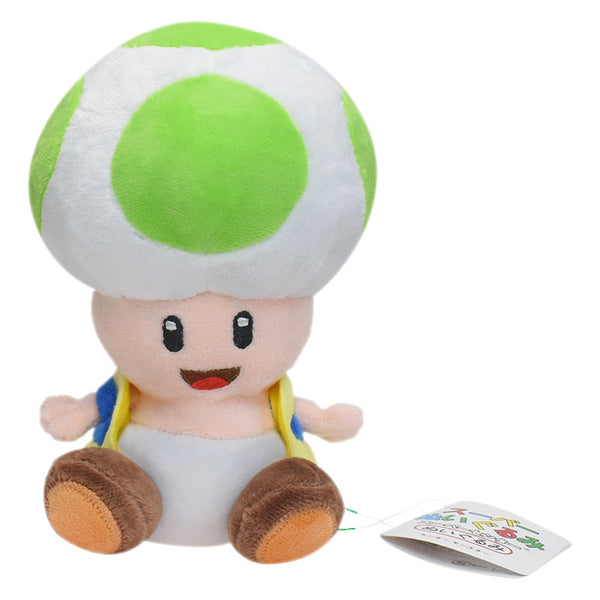Super Mario Toad Plush Toy Soft Stuffed Doll Birthday Holiday Gifts