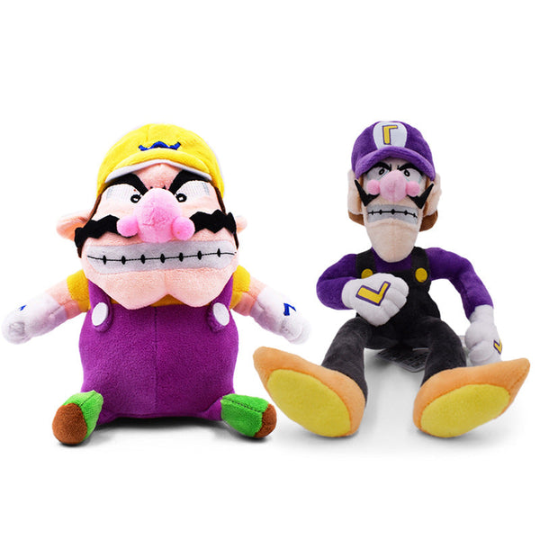 Super Mario Wario Waluigi Plush Toy Soft Stuffed Doll Birthday Holiday Gifts