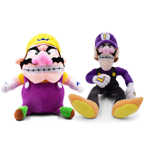 Super Mario Wario Waluigi Plush Toy Soft Stuffed Doll Birthday Holiday Gifts