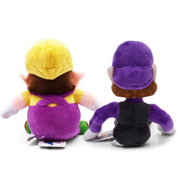 Super Mario Wario Waluigi Plush Toy Soft Stuffed Doll Birthday Holiday Gifts