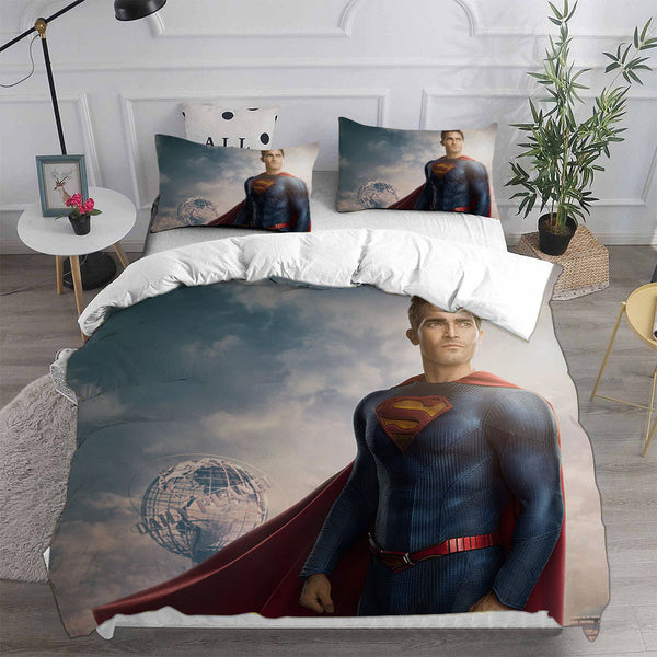 Superman Lois Cosplay Bedding Sets Duvet Cover Halloween Comforter Sets