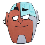 Teen Titans Cyborg Kids Mask Jumpsuit Halloween Carnival Suits Costumes