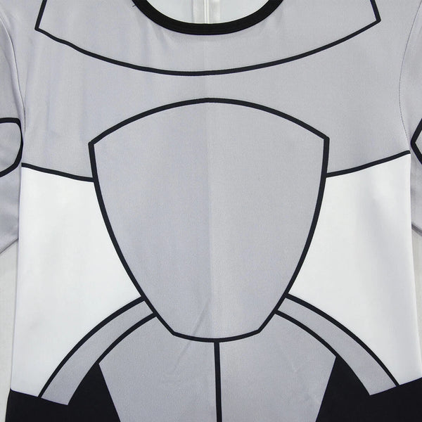 Teen Titans Cyborg Kids Mask Jumpsuit Halloween Carnival Suits Costumes