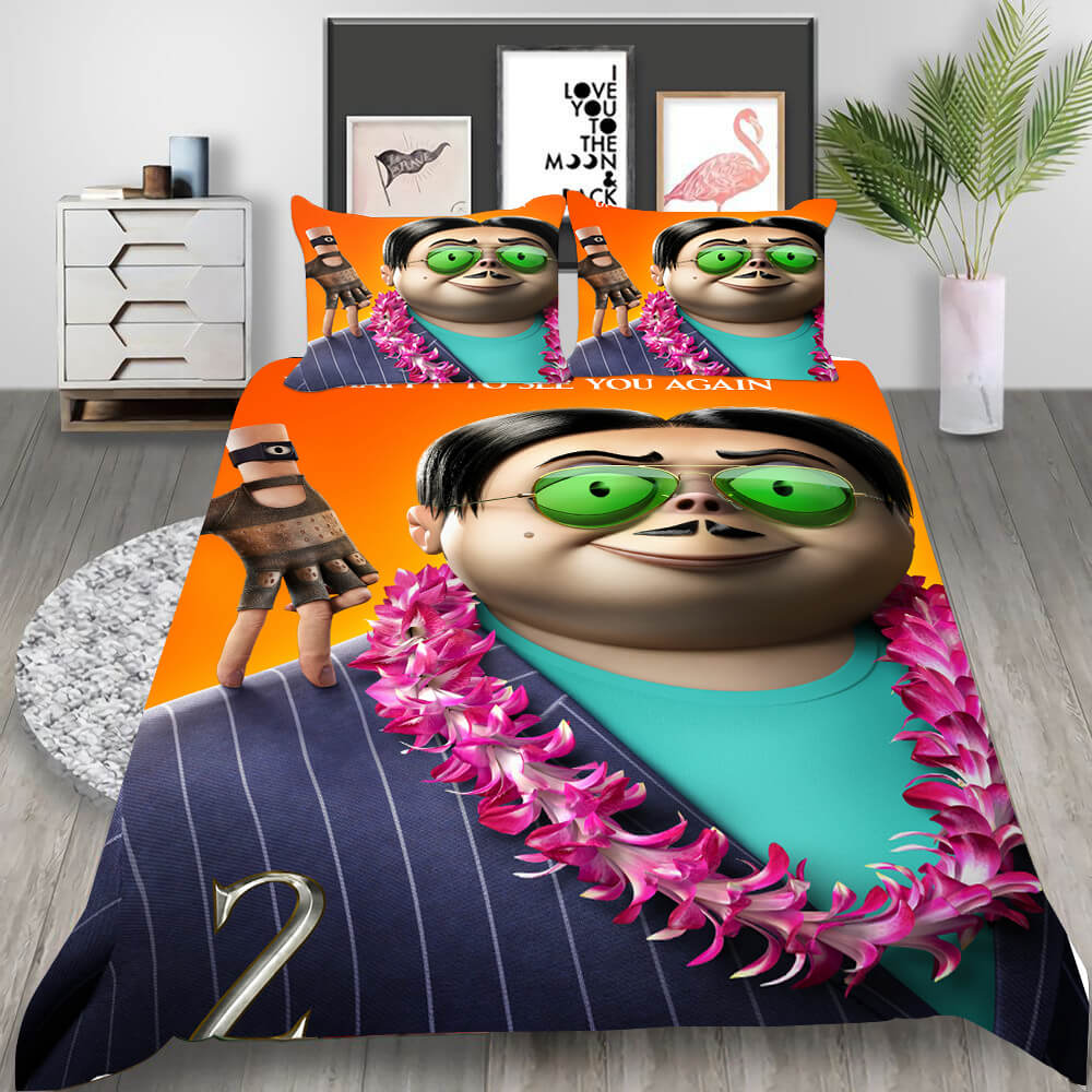 The Addams Family 2 Cosplay Bedding Set Duvet Cover Halloween Bed Sheets