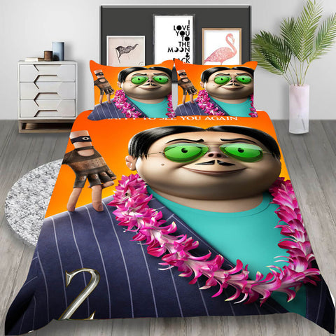The Addams Family 2 Cosplay Bedding Set Duvet Cover Halloween Bed Sheets