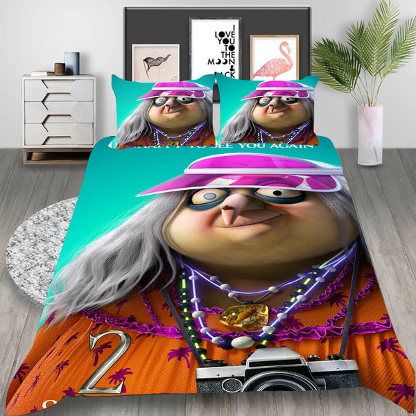 The Addams Family 2 Cosplay Bedding Set Duvet Cover Halloween Bed Sheets