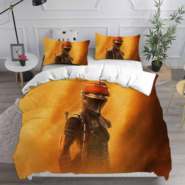 Boba Fett Bedding Set Cosplay Duvet Cover Halloween Comforter Sets