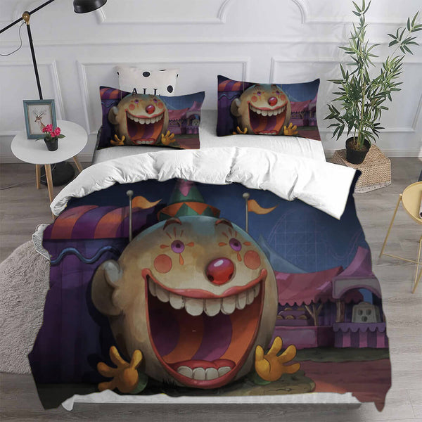 The Cuphead Show! Cosplay Bedding Sets Duvet Cover Halloween Comforter Sets