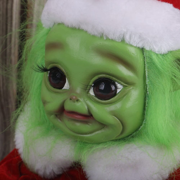 The Grinch Christmas Doll Cosplay Latex Halloween Props