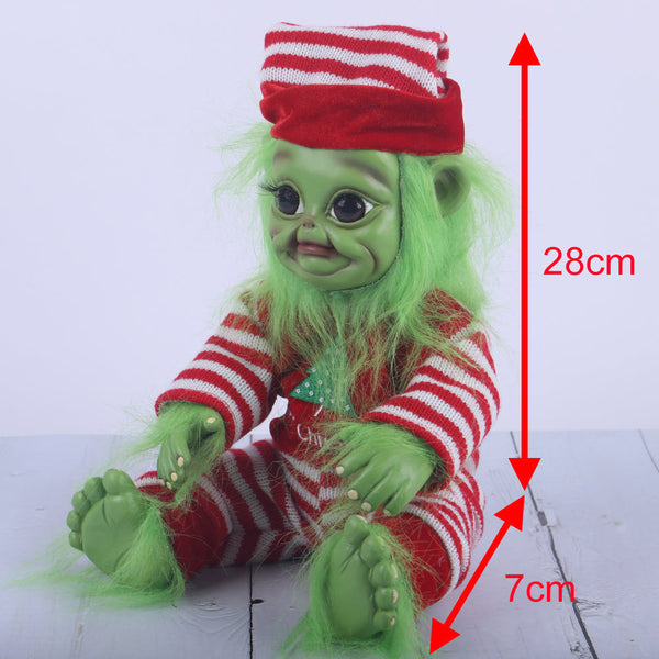 The Grinch Christmas Doll Cosplay Latex Halloween Props