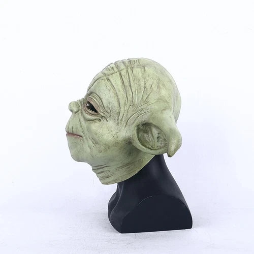 The Mandalorian Master Yoda Cosplay Mask Star Wars Fancy Dress Mask Props Latex