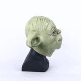 The Mandalorian Master Yoda Cosplay Mask Star Wars Fancy Dress Mask Props Latex