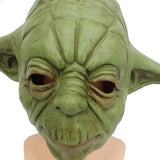 The Mandalorian Master Yoda Cosplay Mask Star Wars Fancy Dress Mask Props Latex