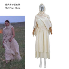 The Odyssey Athena Cosplay Costume Halloween Carnival Odysseus Disguise Suit
