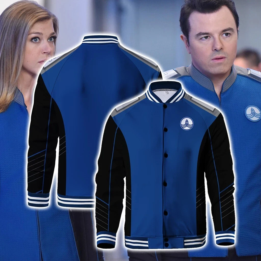 The Orville Capatin Ed Kelly 3D Hoodies Adult Sweatshirts Jacket Coat