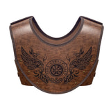 Viking Punk Medieval Knight Leather Armor Larp Breastplate Cosplay Costumes