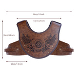Viking Punk Medieval Knight Leather Armor Larp Breastplate Cosplay Costumes