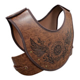 Viking Punk Medieval Knight Leather Armor Larp Breastplate Cosplay Costumes