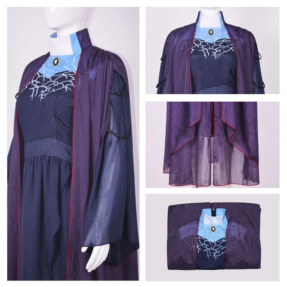 Wanda Vision Agatha Harkness Cosplay Costume Superhero Hallowen Suits Outfits