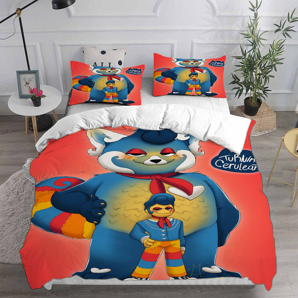 Welcome Home Wally Bedding Sets Bed Quilt Cover Pillow Case Halloween Cosplay Comforter Sets