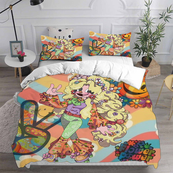 Welcome Home Wally Bedding Sets Bed Quilt Cover Pillow Case Halloween Cosplay Comforter Sets