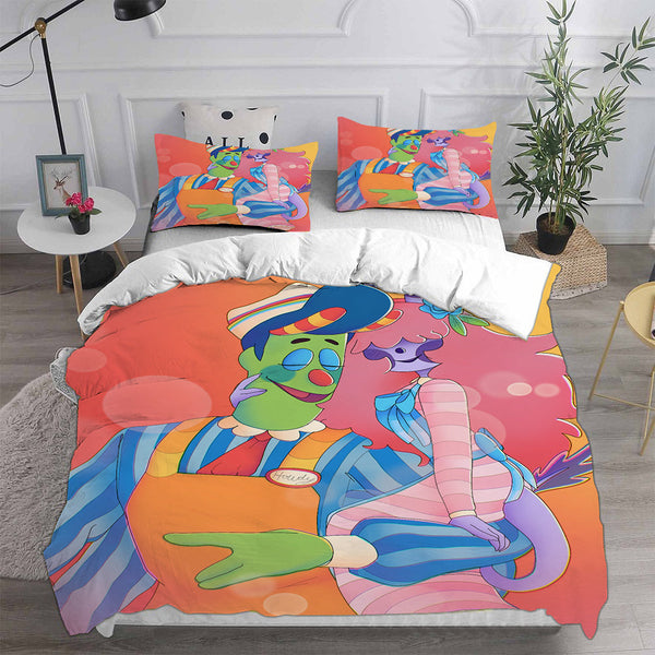 Welcome Home Wally Bedding Sets Bed Quilt Cover Pillow Case Halloween Cosplay Comforter Sets