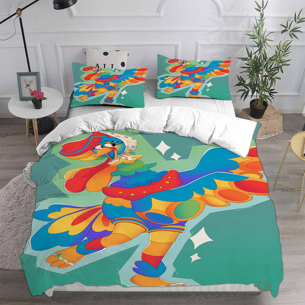 Welcome Home Wally Bedding Sets Duvet Cover Halloween Cosplay Comforter Sets